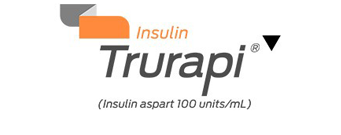 Trurapi insulin aspart 100 units/mL logo